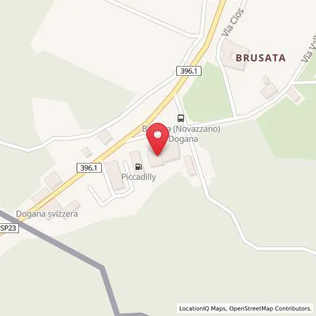 Karte Agip Tankstelle