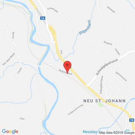 Kartenansicht UW-Garage Matthias Raschle Autorep-Werkstätte