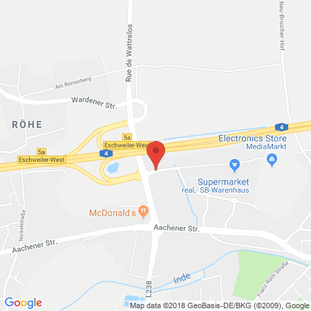 Kartenansicht Aral Tankstelle (LPG der Aral AG)