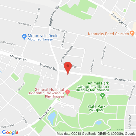 Kartenansicht Mc Gas / Hans-Georg Wortmann