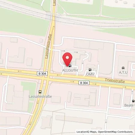 Karte Allguth Tankstelle