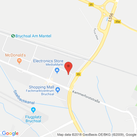 Kartenansicht greenAUTOGAS GmbH