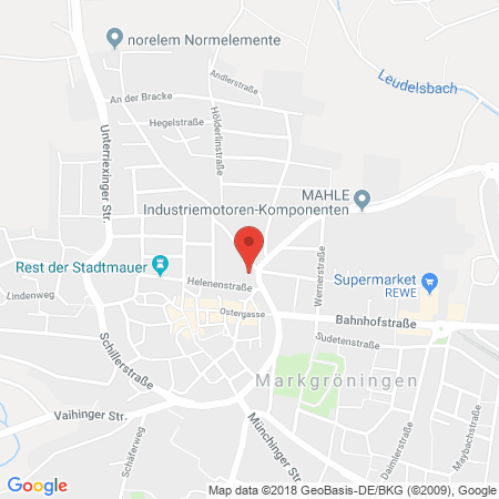 Kartenansicht Esso Station