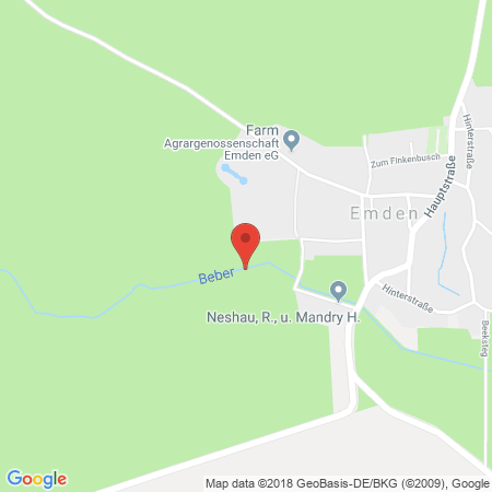 Kartenansicht Hoyer Tank Treff