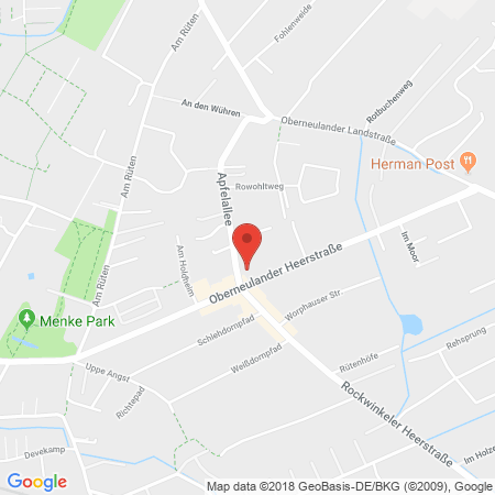 Kartenansicht TOTAL Tankstelle