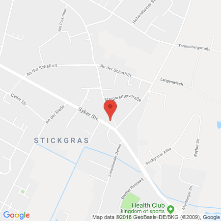 Kartenansicht Smiley Tankstelle Aima Fedai