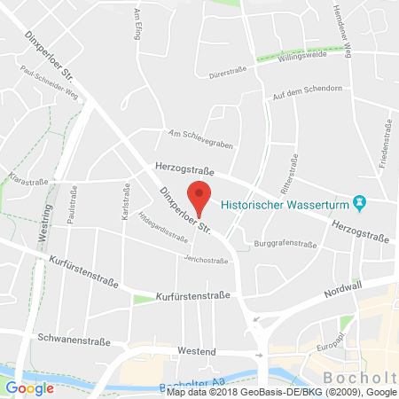 Kartenansicht AVIA Tankstelle (Eddi Lachmann)