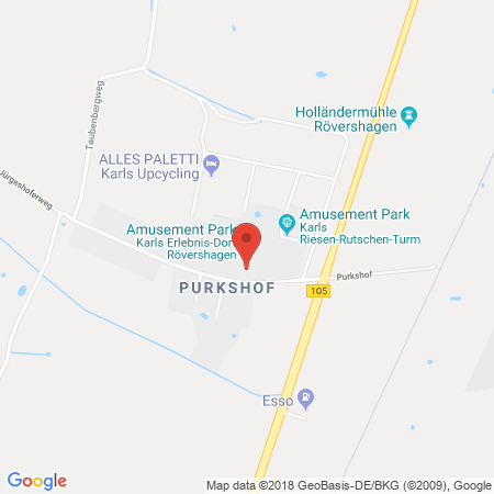 Kartenansicht Karls Erlebnis-Hof Rövershagen