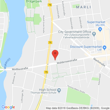 Kartenansicht Star Tankstelle