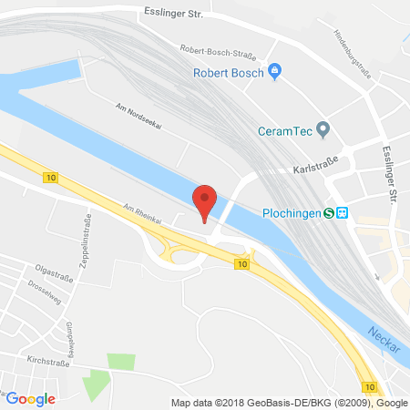 Kartenansicht BFT-Tankstelle Troupkos GmbH