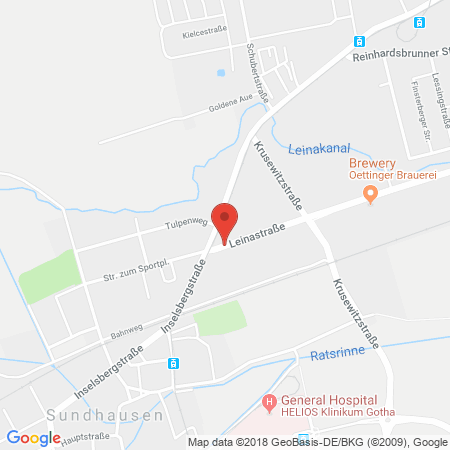 Kartenansicht Aral Tankstelle (LPG der Aral AG)