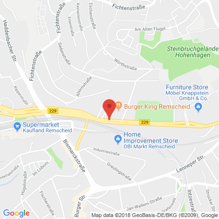 Kartenansicht JET / Conoco