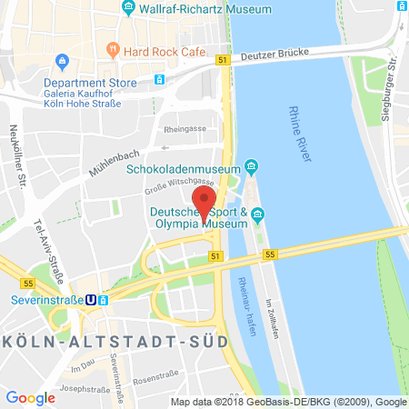 Kartenansicht TOTAL Station