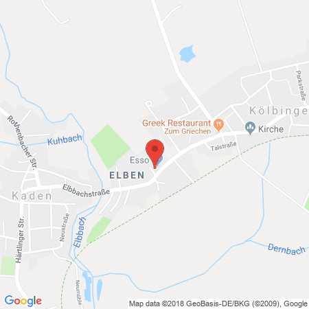 Kartenansicht Esso-Service Hebgen GmbH