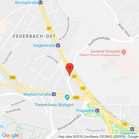 Kartenansicht Aral Tankstelle (LPG der Aral AG)