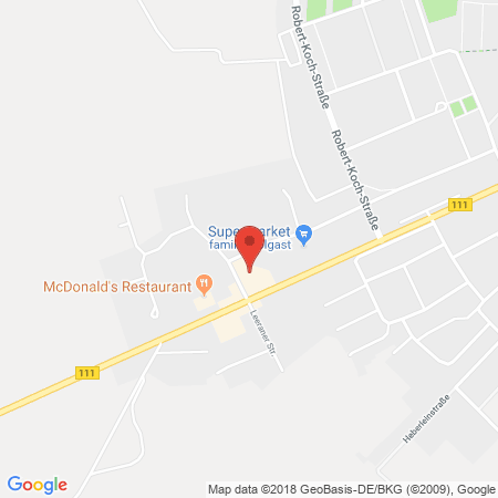 Kartenansicht Shell Station