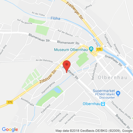 Kartenansicht Subaru-Autohaus Klaus Zimmermann