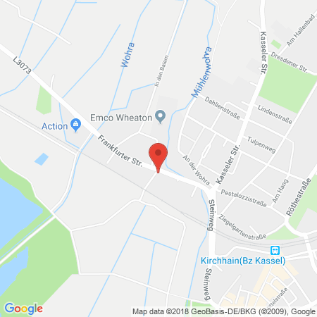 Kartenansicht SB-Tankstelle Ottmar Rabeneck