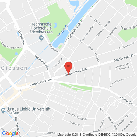 Kartenansicht ARAL Tankstelle (LPG der Aral AG)