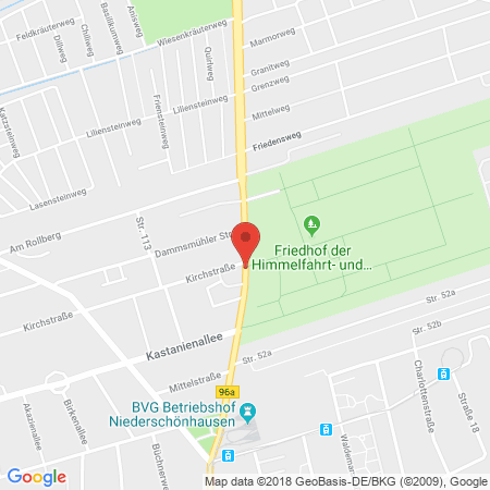 Kartenansicht Agip Service-Station Thomas Weickardt