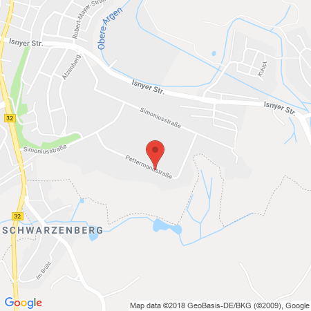 Kartenansicht Bosch Car-Service Wangen GmbH