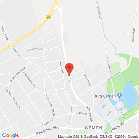 Kartenansicht Bernhard Schlattmann GmbH Renault Autohaus