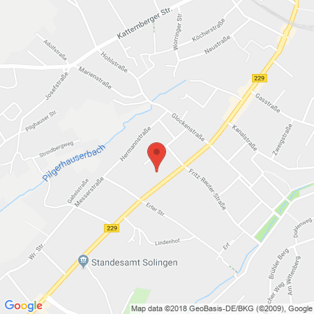 Kartenansicht Mc Gas, Hans-Georg Wortmann