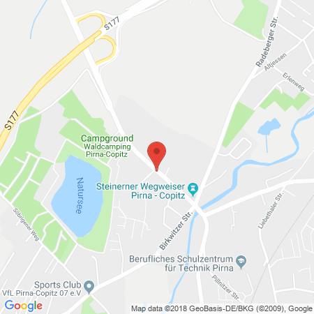 Kartenansicht Autohaus Zobjack GmbH