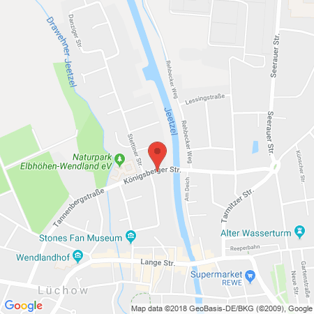 Kartenansicht Subaru Autohaus Bönig