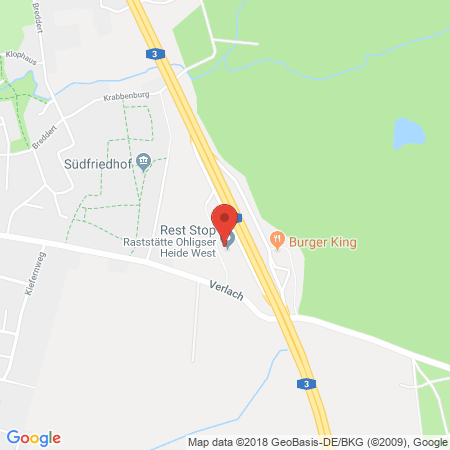 Kartenansicht Ohligser Heide West / OHA Fischer GmbH (ARAL)