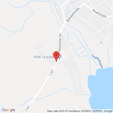 Kartenansicht Riede LKW und Baumaschinen