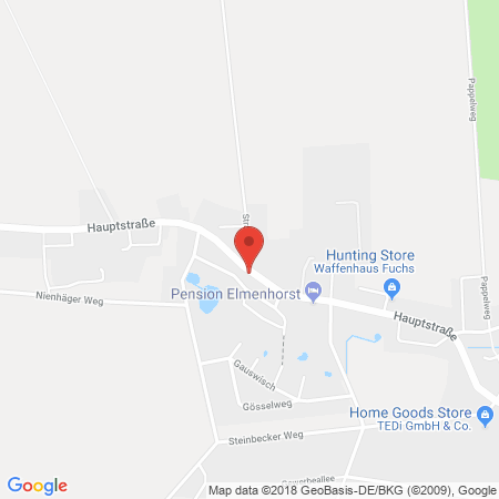 Kartenansicht Freie Tankstelle Chr. Papenhagen