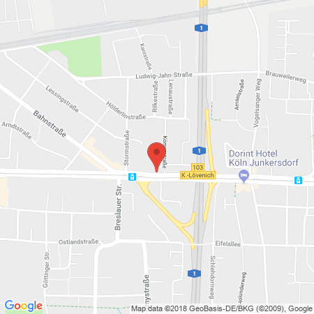 Kartenansicht Aral Tankstelle (LPG der Aral-AG)