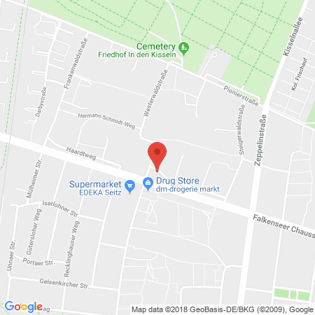 Kartenansicht Esso Station