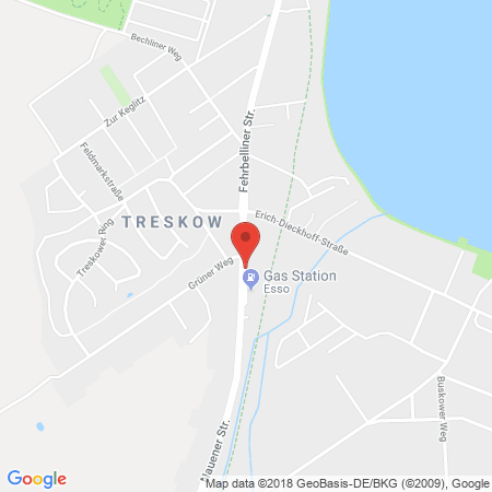 Kartenansicht Esso Station