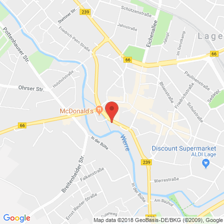 Kartenansicht Star-Tankstelle