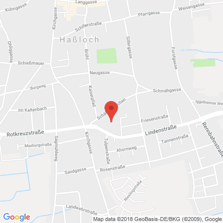 Kartenansicht AVIA Tankstelle Ingo Trieschmann