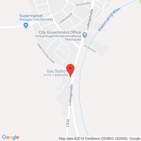 Kartenansicht AVIA Tankstelle Rainer Zitzmann