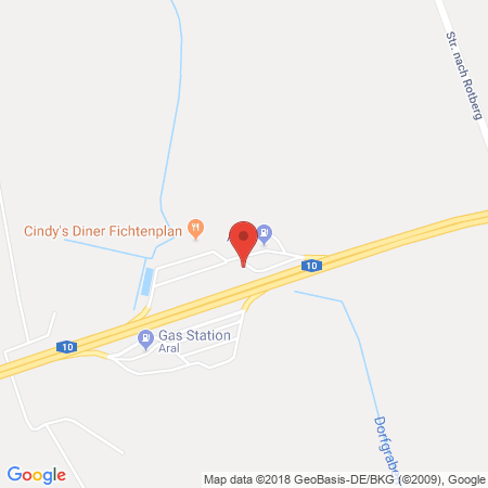 Kartenansicht Aral Tankstelle (LPG der Aral-AG) - Klaus Roesser - Am Fichtenplan Nord