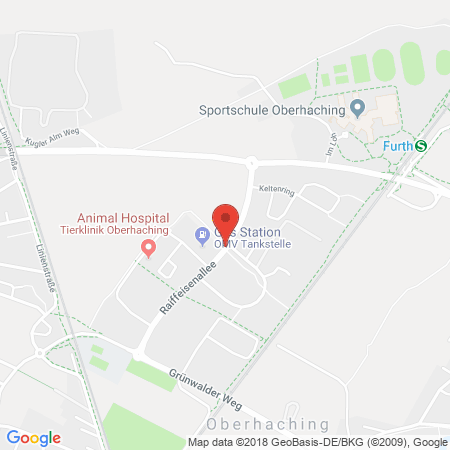 Kartenansicht OMV-Oberhaching