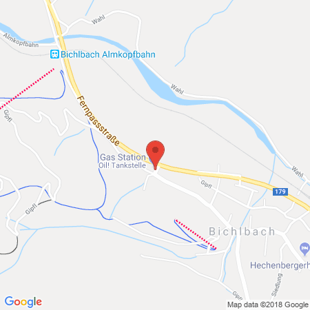 Kartenansicht OIL-Tankstelle