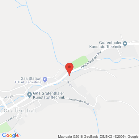 Kartenansicht Total Tankstelle