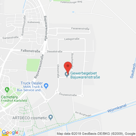 Kartenansicht OIL! Tankstelle