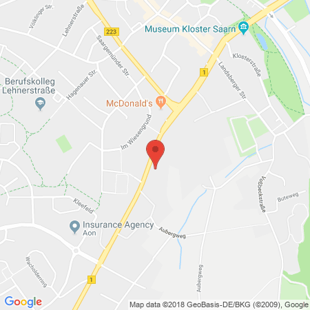 Kartenansicht STAR Tankstelle Gerd Wallbarth