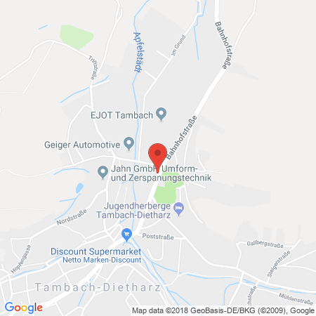 Kartenansicht bft Tankstelle Walther