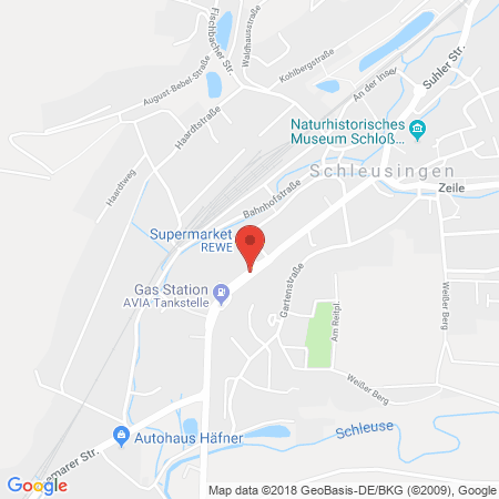 Kartenansicht AVIA Tankstelle Kai Schuldt