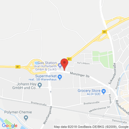 Kartenansicht Aral Tankstelle Otto Hofferberth KG