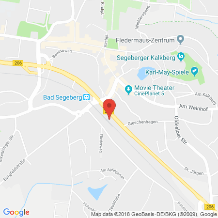 Kartenansicht STAR Tankstelle Andre Gohert-Pawletta