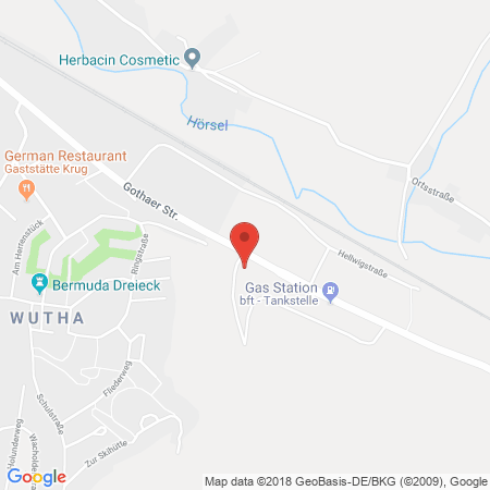 Kartenansicht bft Tankstelle Günther Tank GmbH