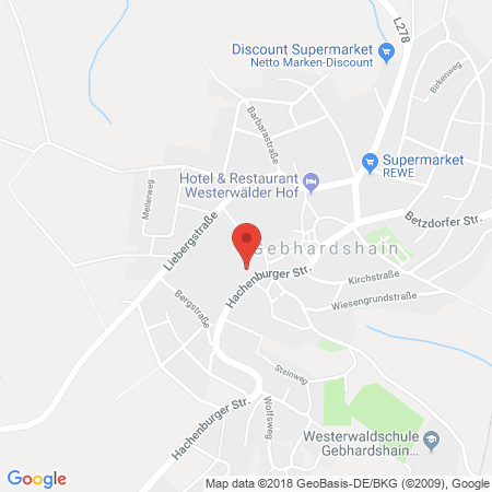 Kartenansicht BFT Tankstelle G. Berger &Sohn